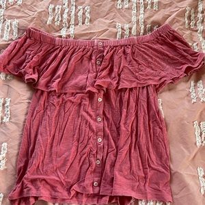 Off the shoulder top (AE)